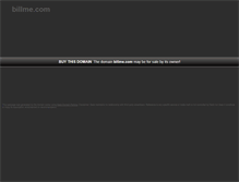 Tablet Screenshot of billme.com